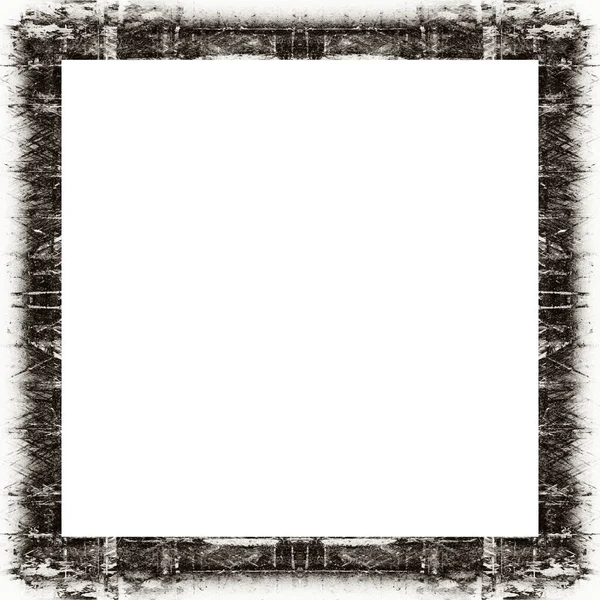 Oude Kleur Grunge Vintage Textuur Met Retro Patroon Frame Met — Stockfoto