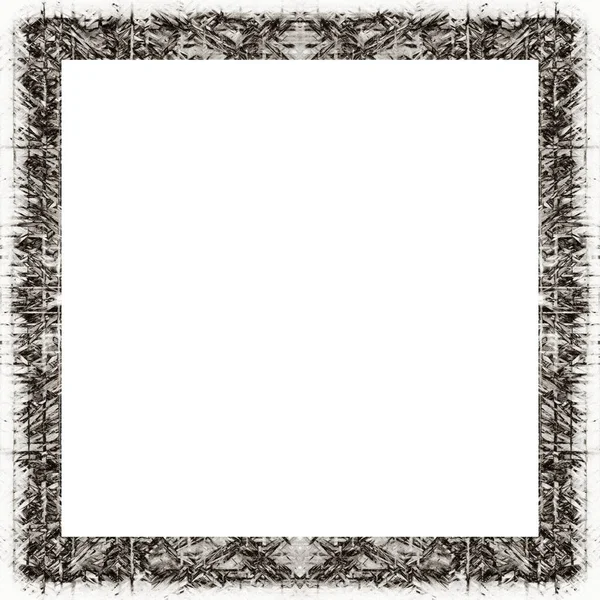 Oude Kleur Grunge Vintage Textuur Met Retro Patroon Frame Met — Stockfoto