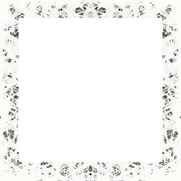 Oude Kleur Grunge Vintage Textuur Met Retro Patroon Frame Met — Stockfoto