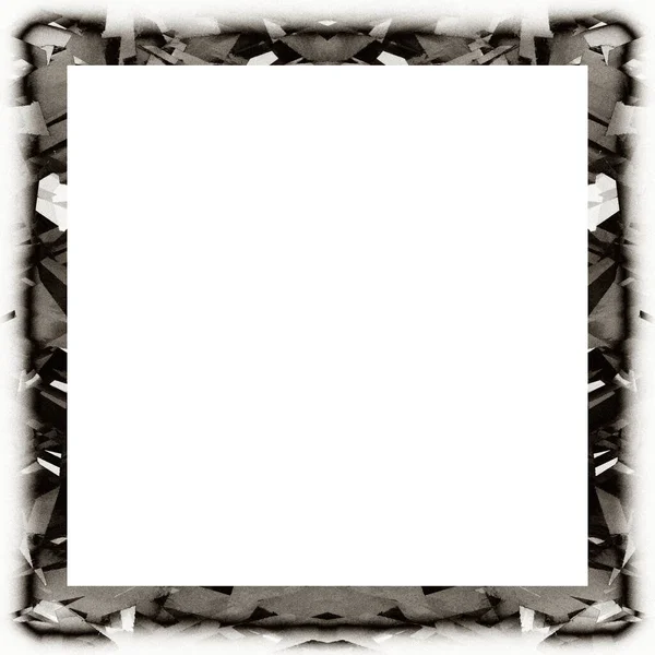 Oude Kleur Grunge Vintage Textuur Met Retro Patroon Frame Met — Stockfoto