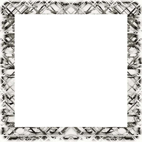 Oude Kleur Grunge Vintage Textuur Met Retro Patroon Frame Met — Stockfoto