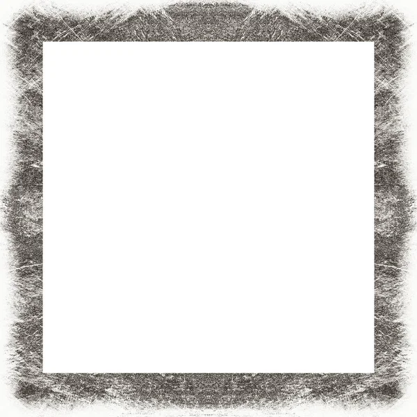 Oude Kleur Grunge Vintage Textuur Met Retro Patroon Vierkant Frame — Stockfoto