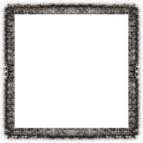 Oude Kleur Grunge Vintage Textuur Met Retro Patroon Frame Met — Stockfoto