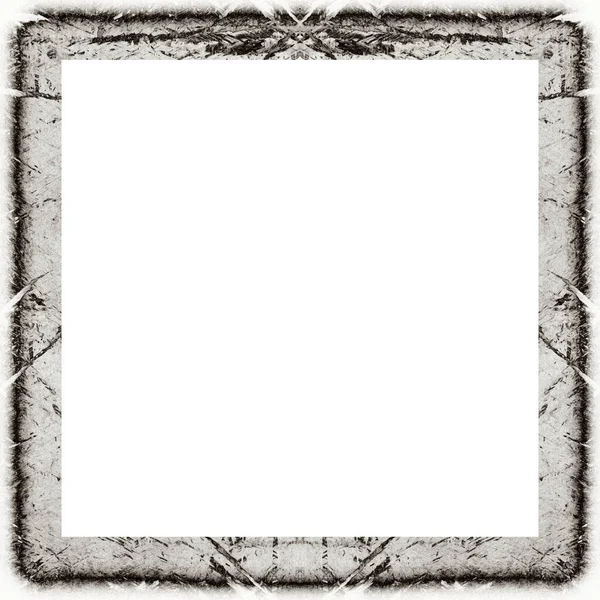 Oude Kleur Grunge Vintage Textuur Met Retro Patroon Frame Met — Stockfoto