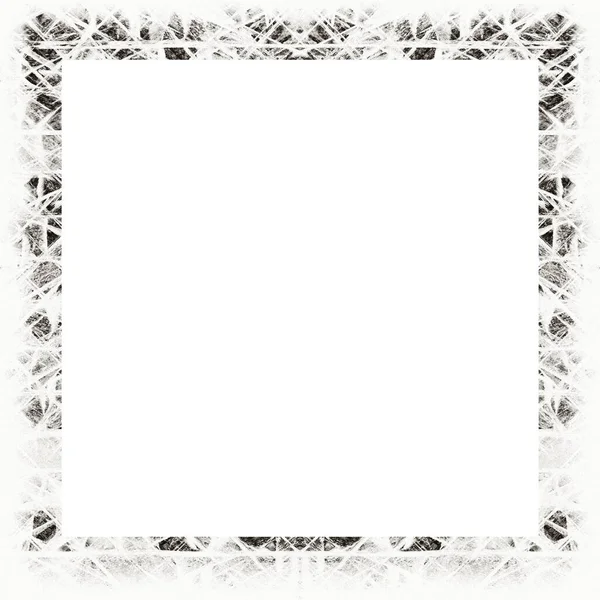 Old Color Grunge Vintage Texture Retro Pattern Square Frame Empty — Stock Photo, Image