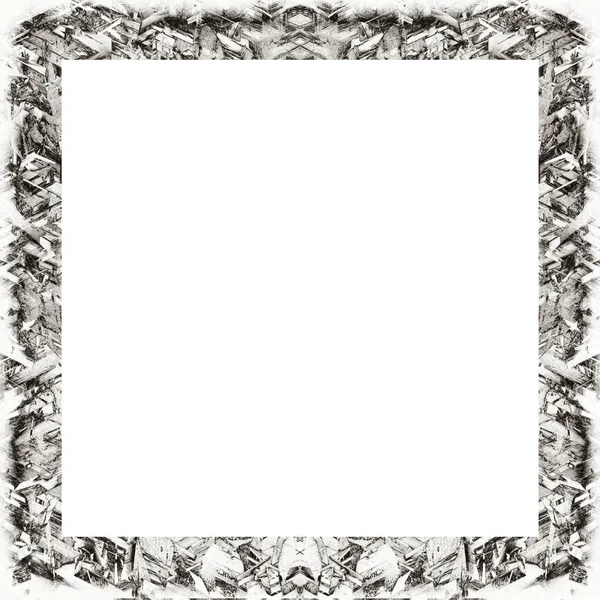 Oude Kleur Grunge Vintage Textuur Met Retro Patroon Frame Met — Stockfoto