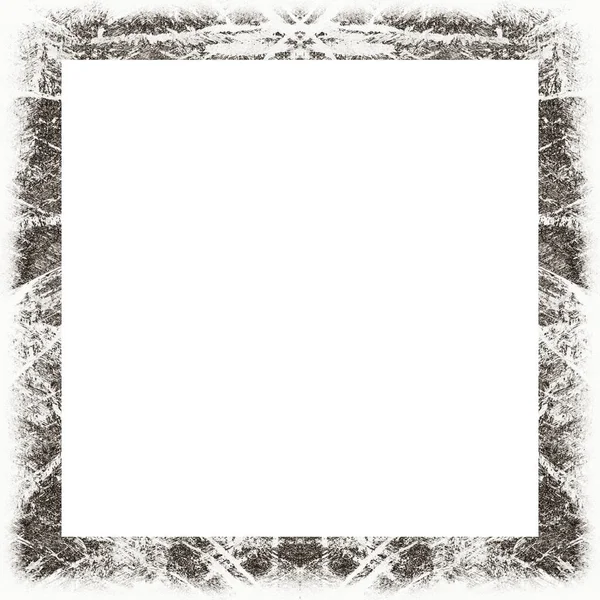 Oude Kleur Grunge Vintage Textuur Met Retro Patroon Frame Met — Stockfoto