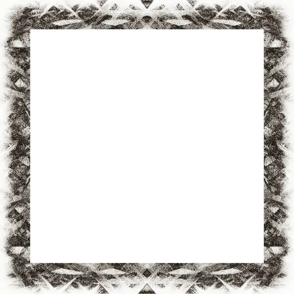 Oude Kleur Grunge Vintage Textuur Met Retro Patroon Frame Met — Stockfoto