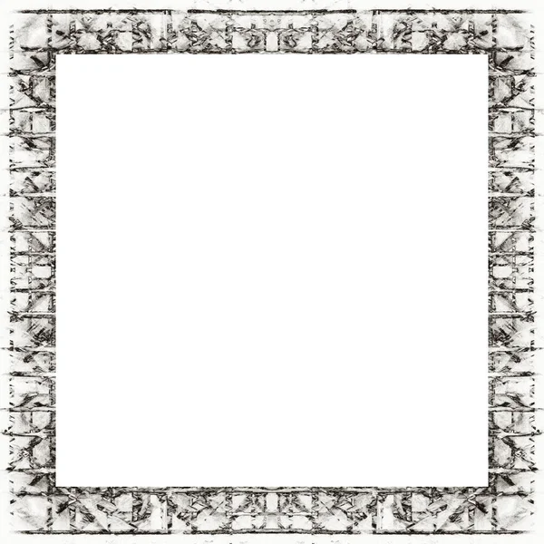 Oude Kleur Grunge Vintage Textuur Met Retro Patroon Frame Met — Stockfoto