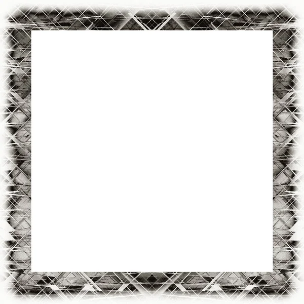 Oude Kleur Grunge Vintage Textuur Met Retro Patroon Frame Met — Stockfoto