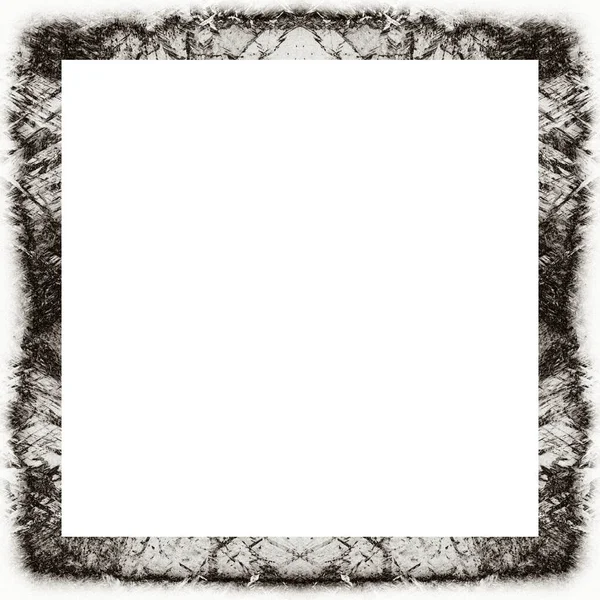 Oude Kleur Grunge Vintage Textuur Met Retro Patroon Frame Met — Stockfoto