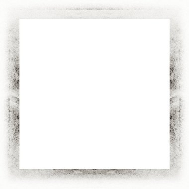 Geçmişe dönük eski grunge klasik deseni, resim için boş alanı olan kare çerçeve, metin.