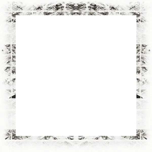 Old Color Grunge Vintage Texture Retro Pattern Square Frame Empty — Stock Photo, Image