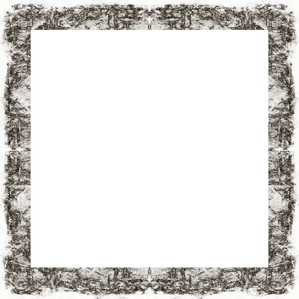 Textura Vintage Grunge Cor Velha Com Padrão Retro Quadro Quadrado — Fotografia de Stock