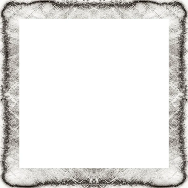 Old Color Grunge Vintage Texture Retro Pattern Square Frame Empty — Stock Photo, Image