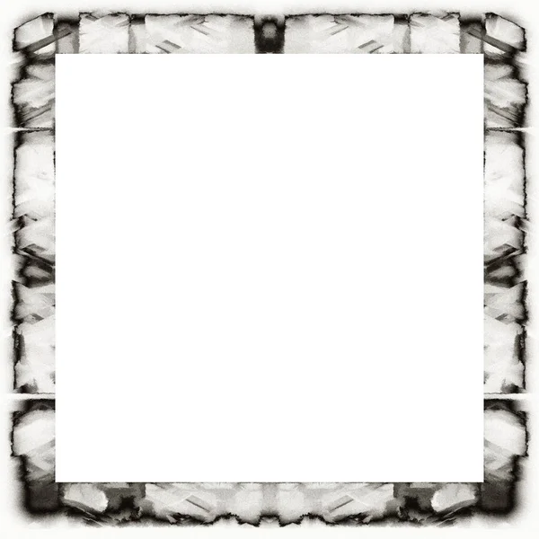 Oude Kleur Grunge Vintage Textuur Met Retro Patroon Vierkant Frame — Stockfoto