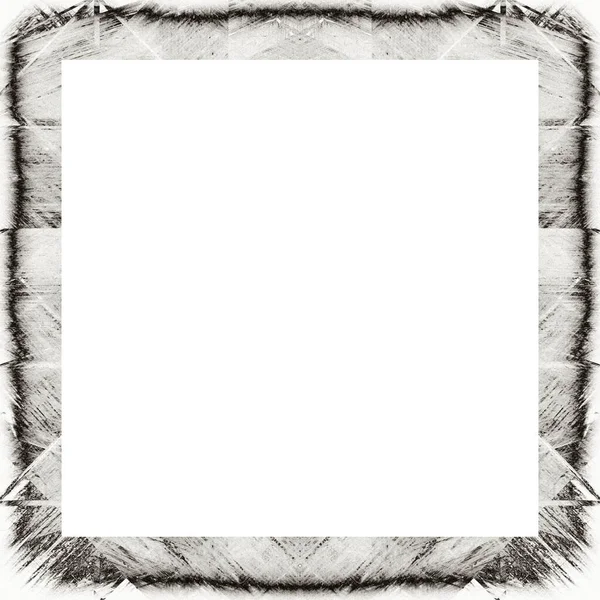 Old Color Grunge Vintage Texture Retro Pattern Square Frame Empty — Stock Photo, Image