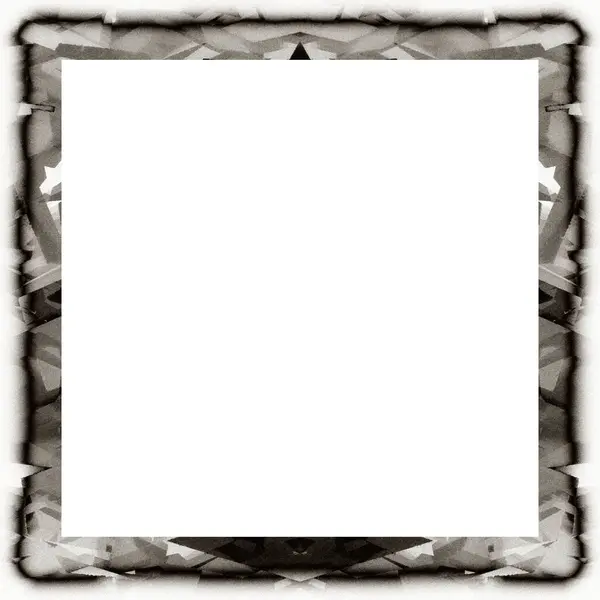 Old Color Grunge Vintage Texture Retro Pattern Square Frame Empty — Stock Photo, Image