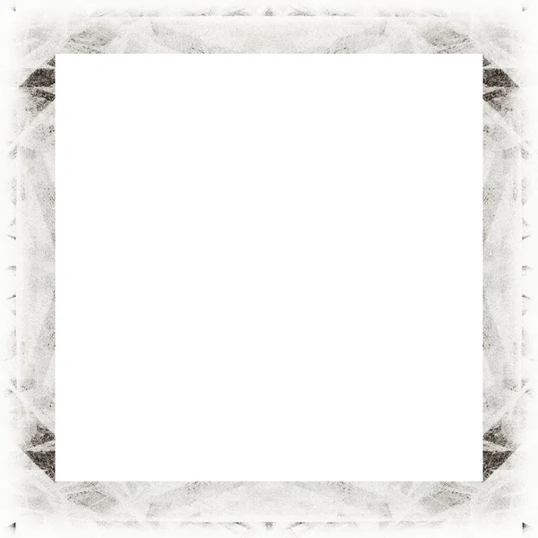 Old Color Grunge Vintage Texture Retro Pattern Square Frame Empty — Stock Photo, Image