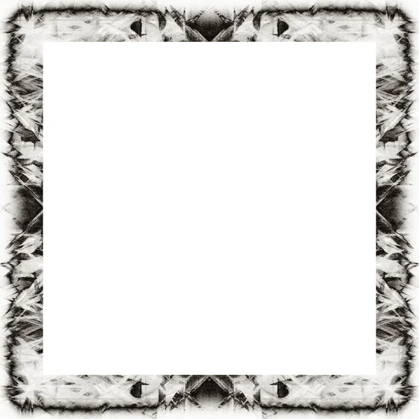 Old Color Grunge Vintage Texture Retro Pattern Square Frame Empty — Stock Photo, Image