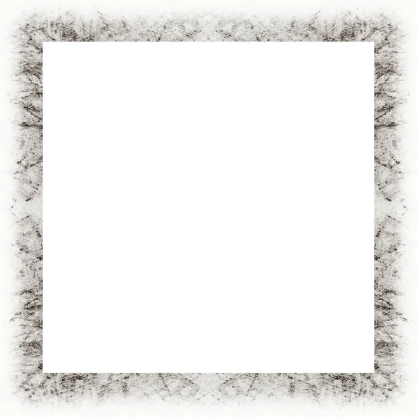 Old Color Grunge Vintage Texture Retro Pattern Square Frame Empty — Stock Photo, Image