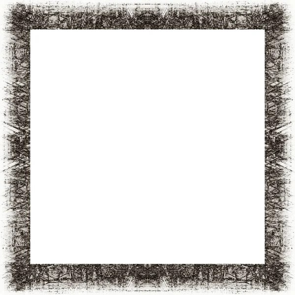 Old Color Grunge Vintage Texture Retro Pattern Square Frame Empty — Stock Photo, Image