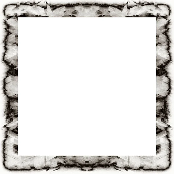 Oude Kleur Grunge Vintage Textuur Met Retro Patroon Vierkant Frame — Stockfoto