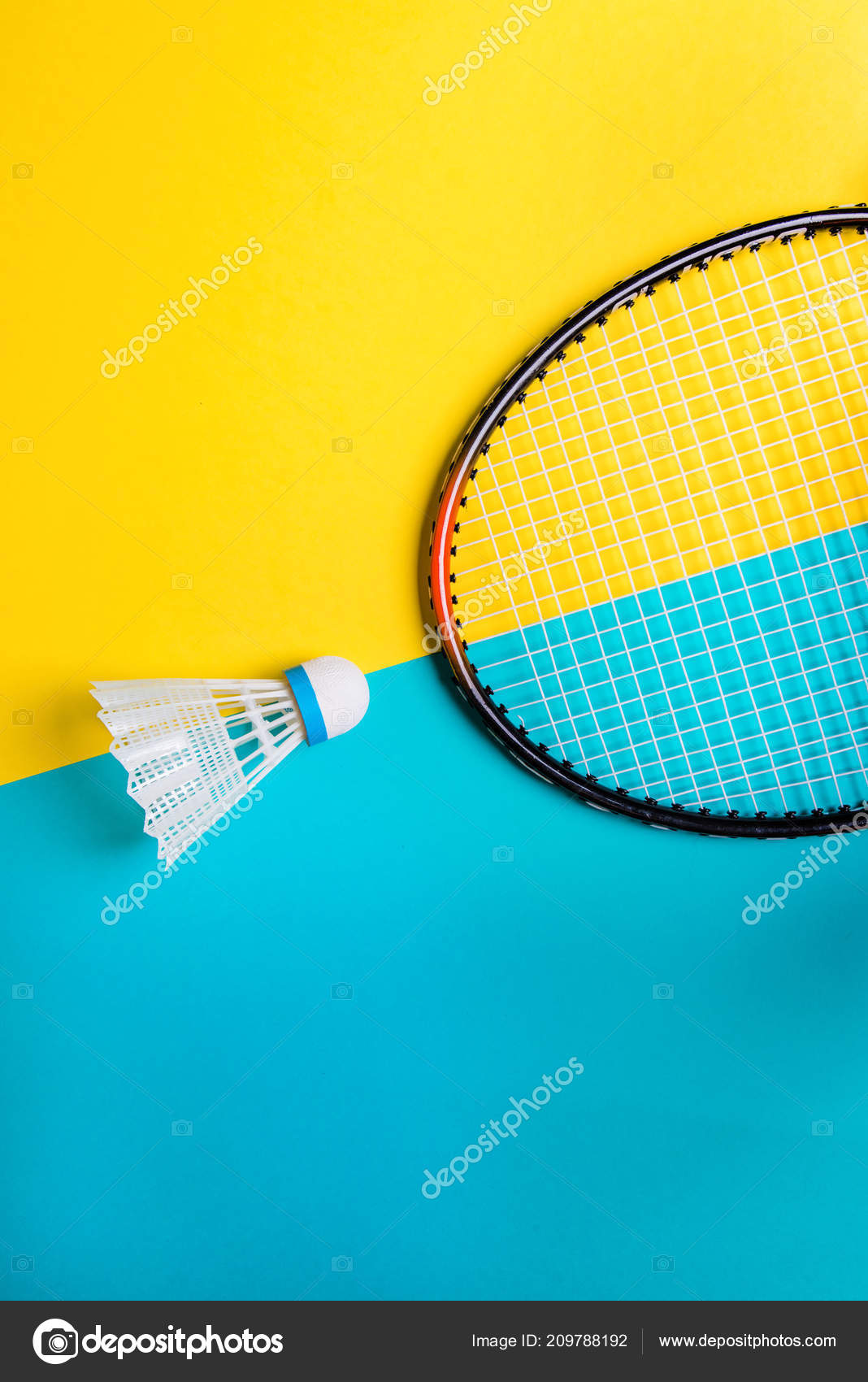 Volants badminton sport