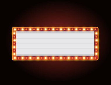 Parlak casino parlayan retro casino mektupları neon işareti