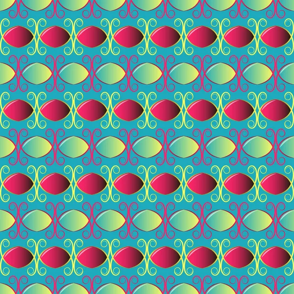 Abstract Vector Illustratie Achtergrond Van Gekleurde Ovale Vormen Ontwerpelementen Voor — Stockvector