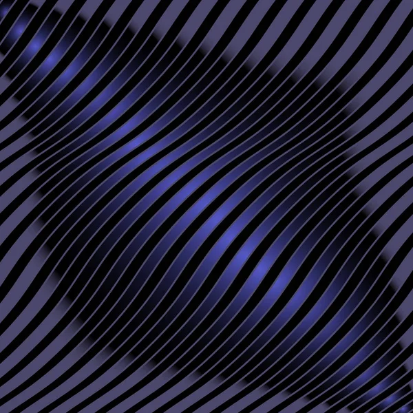 Illustration Vectorielle Forme Rayée Convexe Abstraite — Image vectorielle
