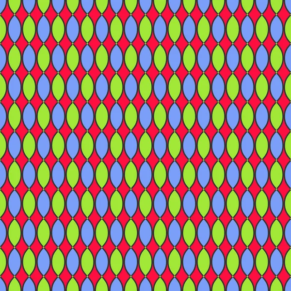 Fond Illustration Vectorielle Transparente Des Ovales Colorés — Image vectorielle