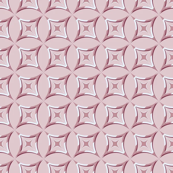 Nahtlose Vektor Hintergrund Illustration Abstrakte Geometrische Formen — Stockvektor