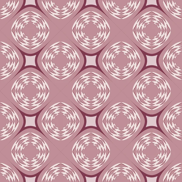 Nahtlose Abstrakte Vektor Illustration Hintergrund Der Kreisförmigen Muster — Stockvektor