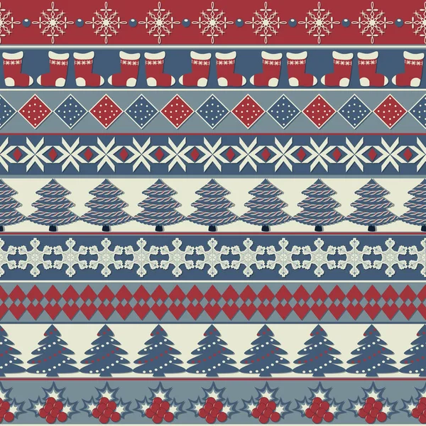 Vektör Noel desen arka plan. Noel simgeler kümesi