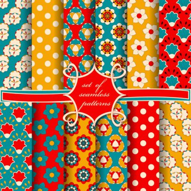 soyut vektör kağıt dekoratif çiçeklerle, şekiller ve dekorasyon için tasarım öğeleri kümesi