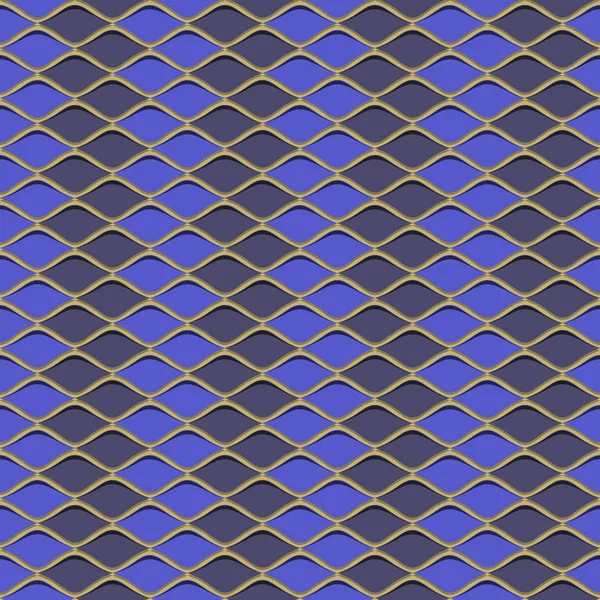 Nahtlose Vektor Hintergrund Illustration Abstraktes Muster Geometrischer Formen Designelemente Für — Stockvektor