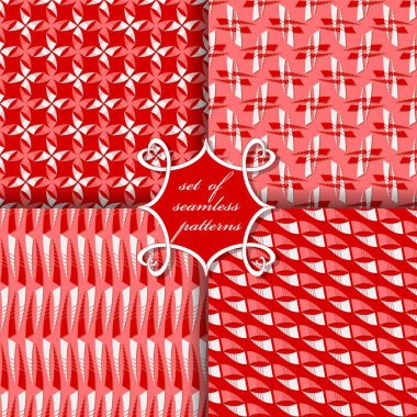 sorunsuz soyut vektör kağıt dekoratif çiçek, şekiller ve dekorasyon için tasarım öğeleri kümesi