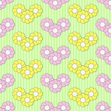 sorunsuz çiçek desenleri bebek tasarım vektör