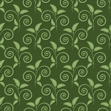 sorunsuz vektör çizim arka plan dekoratif şube