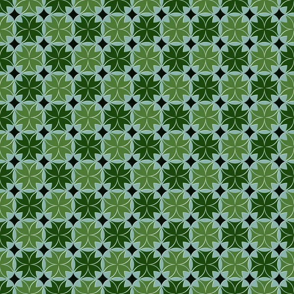 Naadloos patroon van abstracte geometrische vormen. Vector illustratie achtergrond — Stockvector