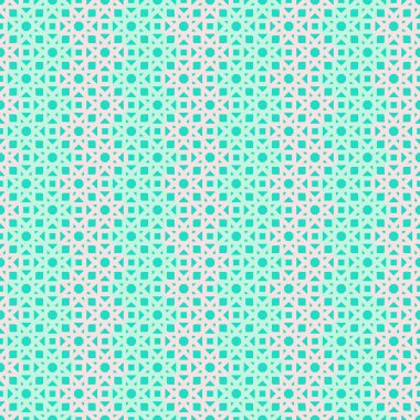 Soyut şekillerin dekoratif arka planı. Dikişsiz vektör deseni.