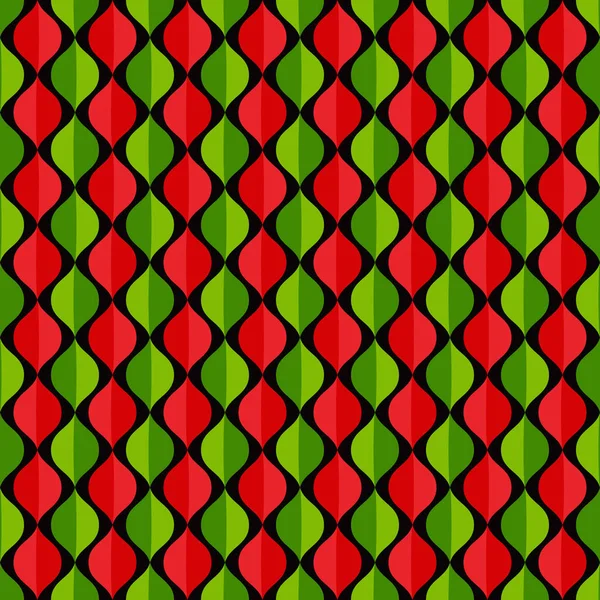 Patrón Pétalos Multicolores Ilustración Fondo Vector Sin Costura — Vector de stock