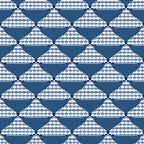 Triangles Abstraits Peints Avec Losanges Colorés Illustration Fond Vectorielle Sans — Image vectorielle