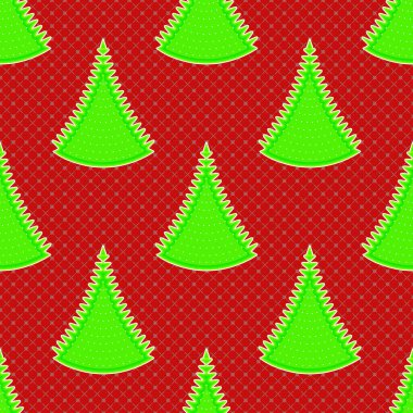 Noel ağacı. Sorunsuz Noel vektör çizim arka plan