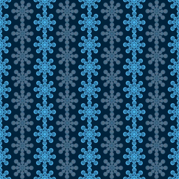 Soyut dekoratif çiçek desen. Dikişsiz vektör çizim arka planı.