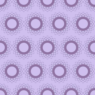 Soyut dekoratif dairesel desenler. Kusursuz vektör arkaplan çizimi.