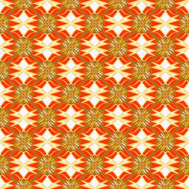 Kusursuz vektör soyut arka plan. Soyut dekoratif şekillerin deseni. Duvar kağıdı, resim dolgusu, web sayfası, arkaplan, yüzey için kullanılabilir.