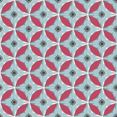 Kusursuz vektör soyut arka plan. Soyut dekoratif şekillerin deseni. Duvar kağıdı, resim dolgusu, web sayfası, arkaplan, yüzey için kullanılabilir.