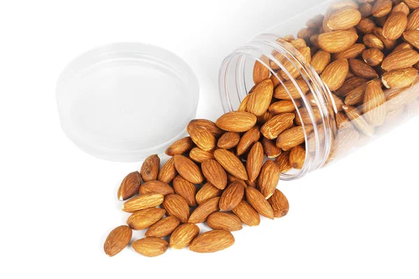 Fresh Almond Nuts — Stock Photo, Image